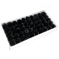 Seifenblumen - mittlere Rose - Schwarz