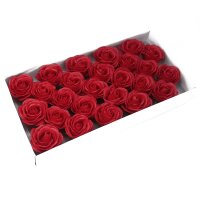 Seifenblumen große Rose Rot